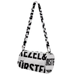 Its A German Thing Bier Brezel Wurstel Strudel Schnitzel Mini Cylinder Bag by ConteMonfrey