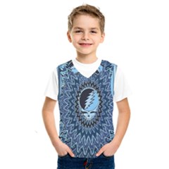 Grateful Dead Butterfly Pattern Kids  Basketball Tank Top by Bedest