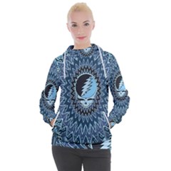 Grateful Dead Butterfly Pattern Women s Hooded Pullover by Bedest