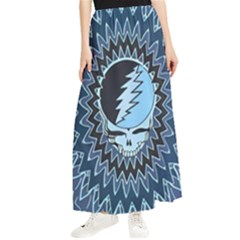 Grateful Dead Butterfly Pattern Maxi Chiffon Skirt by Bedest