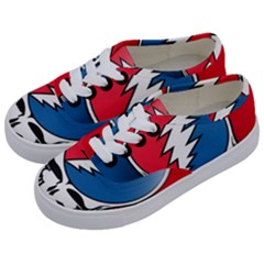 Grateful Dead Big Skull Kids  Classic Low Top Sneakers by Bedest