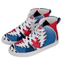 Grateful Dead Big Skull Men s Hi-Top Skate Sneakers View2