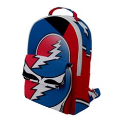 Grateful Dead Big Skull Flap Pocket Backpack (large) by Bedest