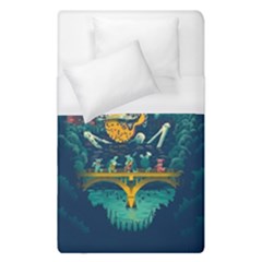 Grateful Dead Singing Skeleton Duvet Cover (single Size) by Bedest