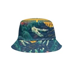 Grateful Dead Singing Skeleton Bucket Hat (kids) by Bedest