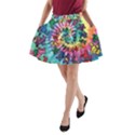 Grateful Dead Artsy A-Line Pocket Skirt View1