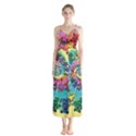 Grateful Dead Artsy Button Up Chiffon Maxi Dress View1