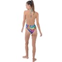 Grateful Dead Artsy Backless Halter One Piece Swimsuit View2