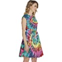 Grateful Dead Artsy Cap Sleeve High Waist Dress View3