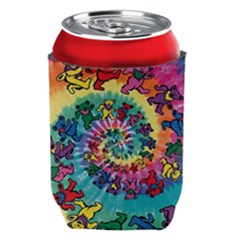 Grateful Dead Bears Tie Dye Vibrant Spiral Can Holder by Bedest