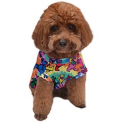 Grateful Dead Bears Tie Dye Vibrant Spiral Dog T-shirt by Bedest