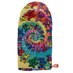 Grateful Dead Bears Tie Dye Vibrant Spiral Microwave Oven Glove by Bedest