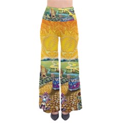 Grateful Dead Golden Road So Vintage Palazzo Pants by Bedest