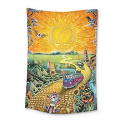 Grateful Dead Golden Road Small Tapestry by Bedest