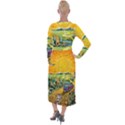 Grateful Dead Golden Road Velvet Maxi Wrap Dress View2