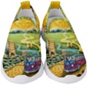 Grateful Dead Golden Road Kids  Slip On Sneakers View1