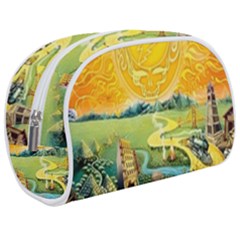 Grateful Dead Golden Road Make Up Case (medium) by Bedest