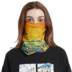 Grateful Dead Golden Road Face Covering Bandana (two Sides) by Bedest