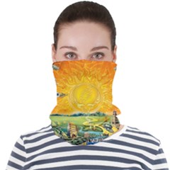 Grateful Dead Golden Road Face Seamless Bandana (adult) by Bedest