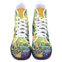 Grateful Dead Golden Road Kid s High-Top Canvas Sneakers View1