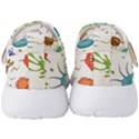 Dangerous Streptococcus Lactobacillus Staphylococcus Others Microbes Cartoon Style Vector Seamless P Men s Velcro Strap Shoes View4