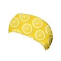 Lemon Fruits Slice Seamless Pattern Yoga Headband View1