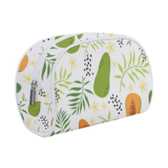 Seamless Tropical Pattern With Papaya Make Up Case (small) by Ravend