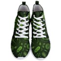 Bacteria Virus Seamless Pattern Inversion Men s Lightweight High Top Sneakers View1