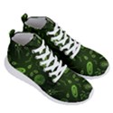 Bacteria Virus Seamless Pattern Inversion Men s Lightweight High Top Sneakers View3