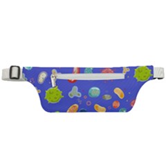 Virus Seamless Pattern Active Waist Bag by Ravend