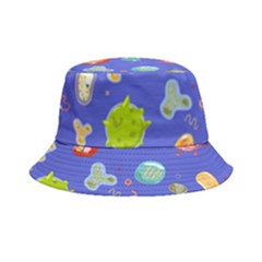 Virus Seamless Pattern Bucket Hat by Ravend