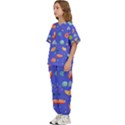 Virus Seamless Pattern Kids  T-Shirt and Pants Sports Set View2