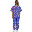 Virus Seamless Pattern Kids  T-Shirt and Pants Sports Set View4