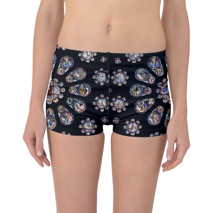 Photo Chartres Notre Dame Reversible Boyleg Bikini Bottoms