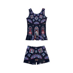 Photos Chartres Rosette Cathedral Kids  Boyleg Swimsuit by Bedest