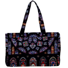 Photos Chartres Rosette Cathedral Canvas Work Bag by Bedest