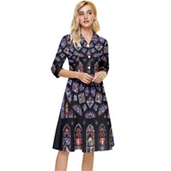 Photos Chartres Rosette Cathedral Classy Knee Length Dress by Bedest