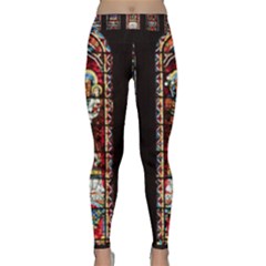 Photos Chartres Notre Dame Classic Yoga Leggings by Bedest