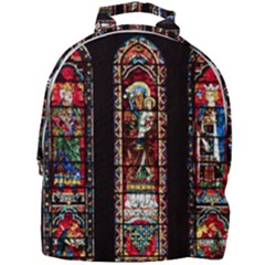 Photos Chartres Notre Dame Mini Full Print Backpack by Bedest