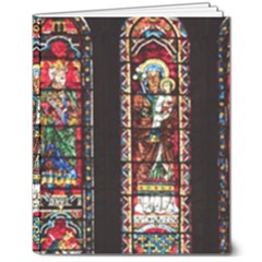 Photos Chartres Notre Dame 8  X 10  Hardcover Notebook by Bedest