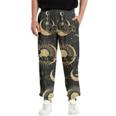 Star Colorful Christmas Abstract Men s Elastic Waist Pants by Apen