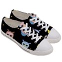 Cute Art Print Pattern Women s Low Top Canvas Sneakers View3