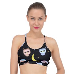 Cute Art Print Pattern Basic Training Sports Bra by Apen