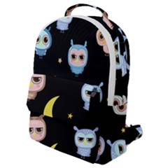 Cute Art Print Pattern Flap Pocket Backpack (small) by Apen