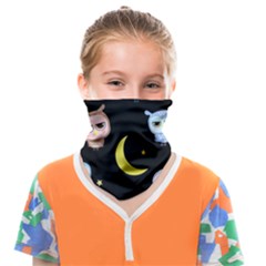 Cute Art Print Pattern Face Covering Bandana (kids) by Apen