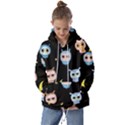 Cute Art Print Pattern Kids  Oversized Hoodie View1