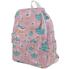 Cute Owl Doodles With Moon Star Seamless Pattern Top Flap Backpack by Apen