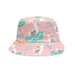 Cute Owl Doodles With Moon Star Seamless Pattern Bucket Hat by Apen