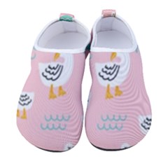 Cute Owl Doodles With Moon Star Seamless Pattern Men s Sock-style Water Shoes by Apen