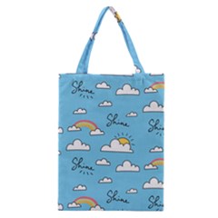 Sky Pattern Classic Tote Bag by Apen